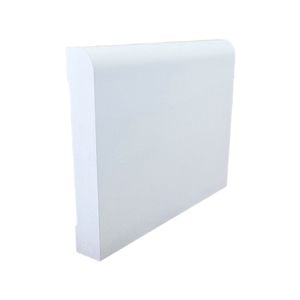 PermaTimber 92 x 15mm 2.7m Antique White PVC Pencil Round - 92 x 15 x 2700
