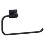 Mondella Matte Black Rococo Towel Ring