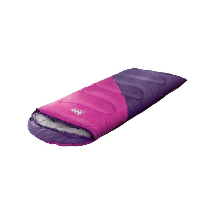 Weisshorn Kid Sleeping Bag 172cm Camping Hiking Pink