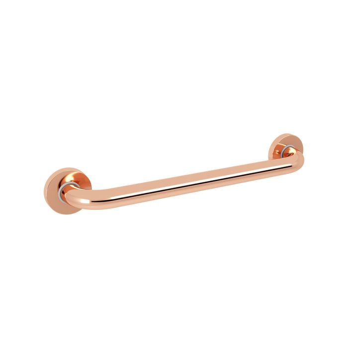 evekare 450mm Rose Gold Concealed Flange Grab Rail
