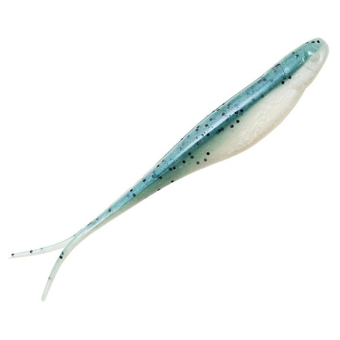 ZMan Scented Jerk ShadZ 4" Soft Plastic Fishing Lure Nuked Pilchard Glow