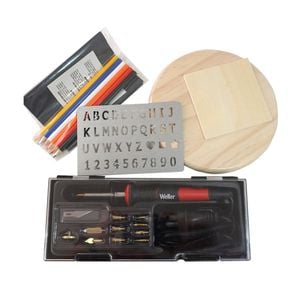 Weller 28 Piece Woodburning Kit 240v 25w