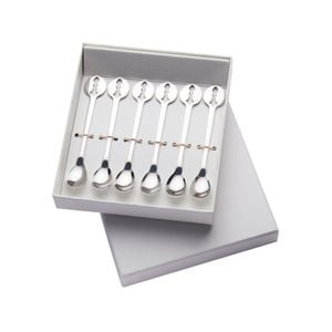 Bugatti Kiss Set of 6 Moka Spoons