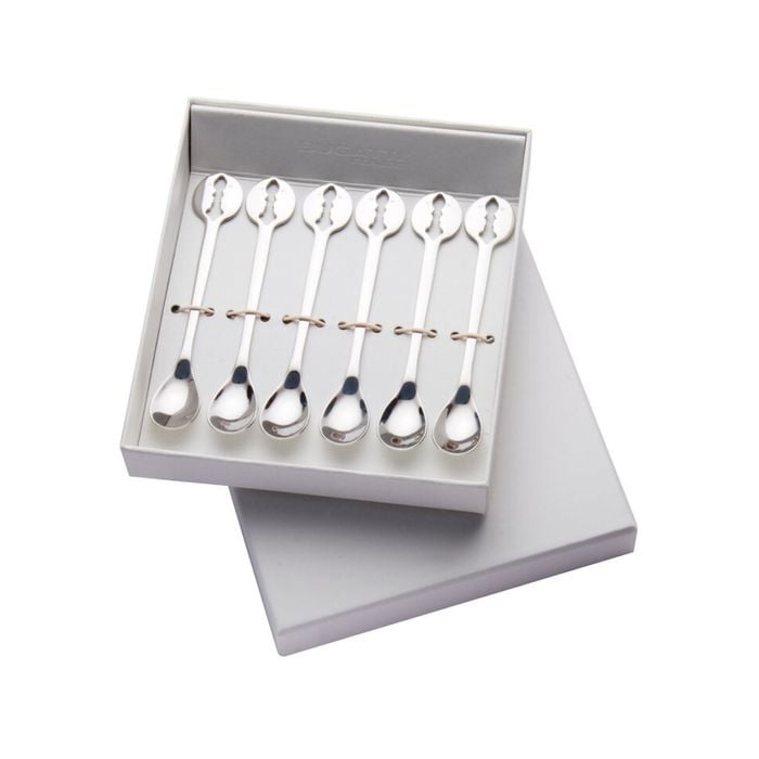 Bugatti Kiss Set of 6 Moka Spoons
