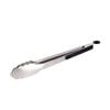 Mastercraft Heavy-Duty 30cm Stainless Steel Tongs - Black