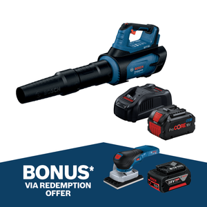 Bosch 18V Professional 800m³/h Blower With Trigger Lock-On 8.0Ah Kit 
