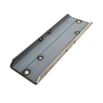 Klarmann Flat Battery Hold Down Bracket W/ Mega Fuse Holder Mounts - Stainless