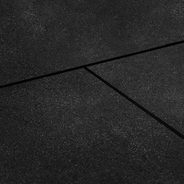 Lifespan CORTEX 15mm Commercial Bevelled Edge Rubber Gym Tile Mat (1m x 1m)