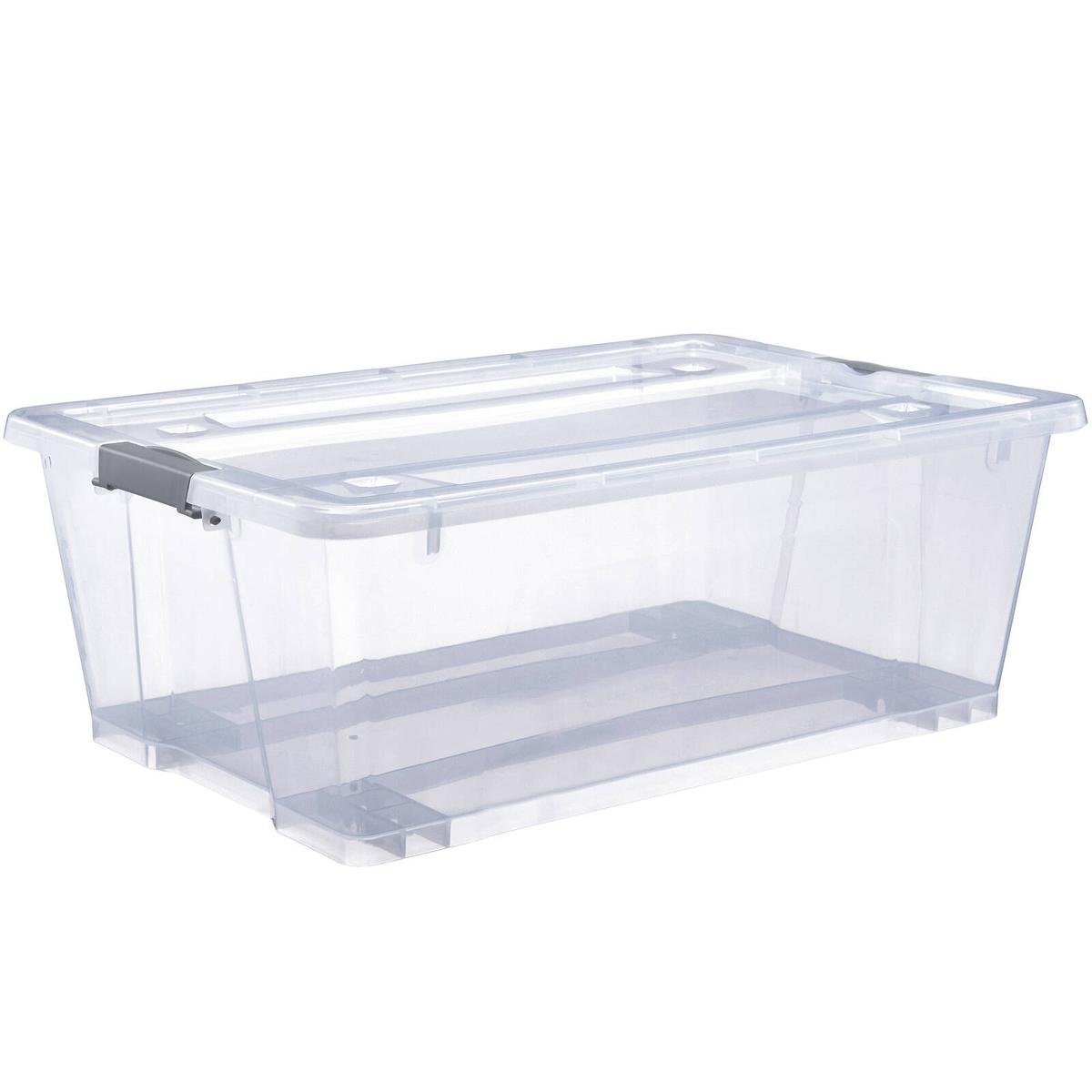 All Set 30L Clear Modular Storage Container - Bunnings Australia