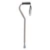 Livingstone Walking Stick Swan Neck Aluminium Silver Adjustable 78-100 cm