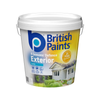 British Paints 10L White Gloss 4 Seasons Exterior Paint