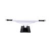Pivot Truck Co Solid Baseplate For Skateboard WHT/BLK Set Hanger Width 5.5in