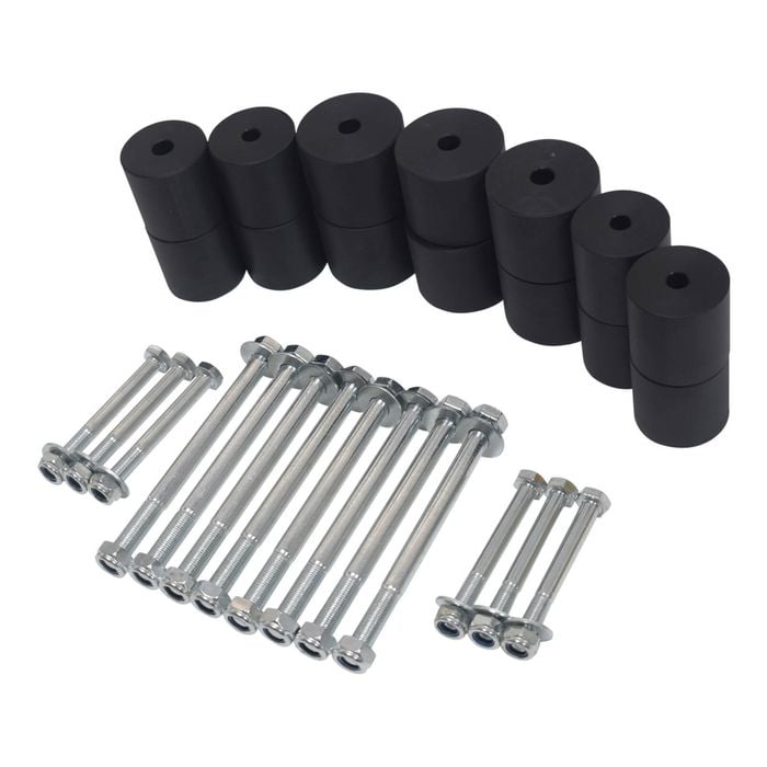 Machter Autoparts 4x4 2" 50MM Body Lift Kit 4WD Dual Cab Fit For Nissan Navara NP300 D23