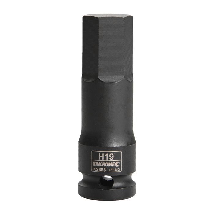 Kincrome 19 x 78mm 1/2" Drive Hex Impact Socket