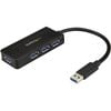 Startech.com 4 Port Usb 3.0 Hub Superspeed 5gbps W/ Fast Charge - Portable Usb 3.2 Gen 1 (5gbps)
