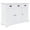vidaXL Sideboard with 3 Doors and 105x35x77.5cm Side Cabinet