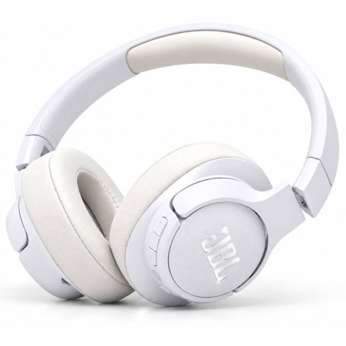 JBL Tune 780NC Adaptive Noise Cancelling Wireless OverEar Headphones - White