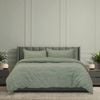 Ardor Boudoir Queen Adeline Polyester Quilt Cover/Pillowcase  Set - Sage