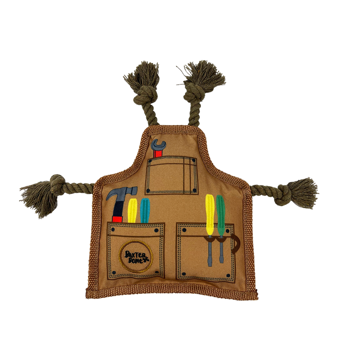 Baxter Bone Rope Apron Toy