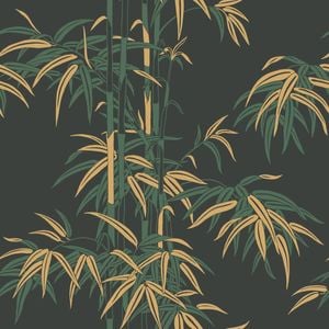 Wallpaper Trader Leon Wallpaper Roll 10.05m X 53cm, Charcoal