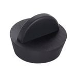 Kinetic 25mm Black PVC Sink Plug 