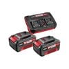 Ozito PXC 18V 2 x 4.0Ah Batteries And Multi Charger Pack PXMBC-800