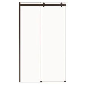Stein 1200 x 2000mm Black Emilio Slider Shower - Door Only 
