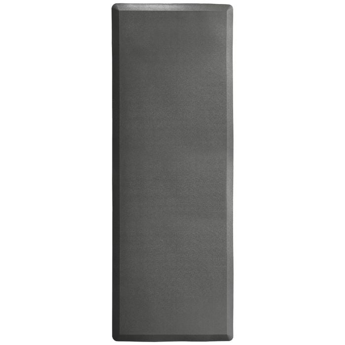 Anti Fatigue Mat 44 x 120cm Charcoal Bevel
