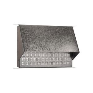 Builders Edge 230 x 165 x 75mm Hooded Galvanised Subfloor Vent