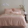 Bedding Co. Quilt Cover Set 1200TC Egyptian Cotton Soft Pink Double