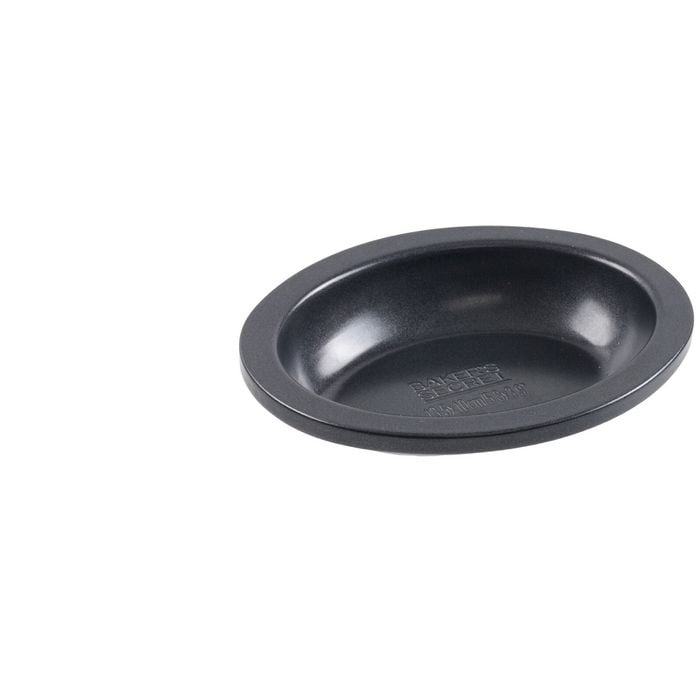 Bakers Secret Individual Oval Pie Dish Non Stick Dishwasher Safe 13.5x10cm