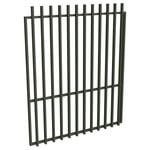 ProtectorAl 1201-1500W x 1800H Woodland Grey Aluminium Batten Garden Gate