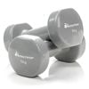 METEOR 5kgx2 Anti-Slip Vinyl Dumbbells