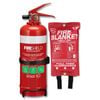 Fireshield Fire Safety Kit Extinguisher And Blanket