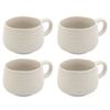 4PK Jamie Oliver Big Love Cosy Cuppa Mug 375ml Stoneware White