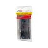 Lane 100mm Matte Black Fixed Pin Butt Hinge - 2 Pack