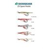 Ecogear ZX Replacement Assist Fishing Hook Size S Gold Size S