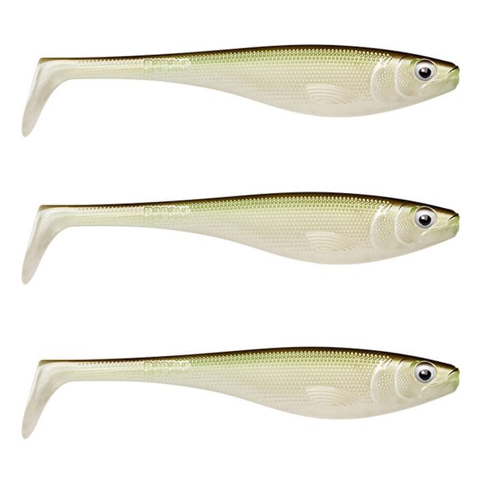 3x Rapala Soft Peto 22cm Paddle Tail Shad Lures - Minnow