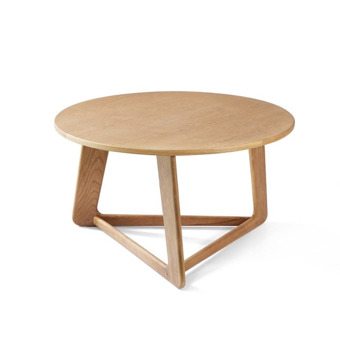 Genex Designs Andreas Oak Triangle Leg Coffee Table