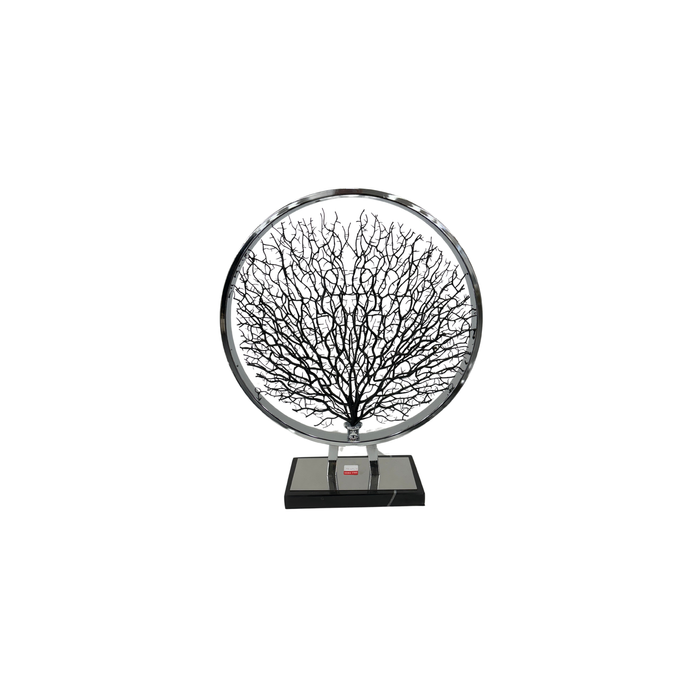 Elegant Collections 50cm Silver Tree of Life Wall Decor