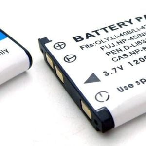 [2 Pack] Replacement Battery For Olympus Li-40b And Li-42b, Compatible With Olympus Fe-220, Fe-230, Fe-340, Fe-360, Fe-