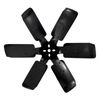 Calflow 19 Inch Heavy Duty Rigid Race Fan, 6 Blade Mechanical, Standard Rotation