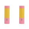 2PK Annabel Trends Stainless Steel Wave 300ml Mini Bottle - Yellow Candy