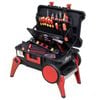 Wiha 80 Piece Electricians Tool Case With Wheels