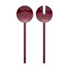 2pc Ecology Apostle Salad Servers Set 26cm Elderberry Stainless Steel Enamel