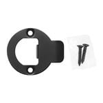 Ikonic Matte Black Round Striker Plate
