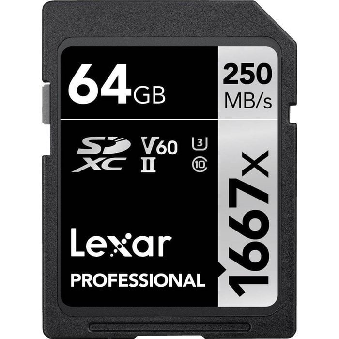 Lexar Professional 1667x Sdxc Uhs-ii Sd Card - 64gb