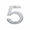 Sandleford 60mm Stainless Steel Numeral 5