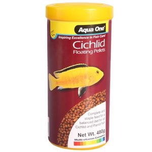 Aqua One Cichlid Floating Pellets 480g (11543)