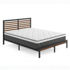 Zinus King Package Set - Kai Bed Frame & Support iCoil Pocket Spring Eurotop Mattress Set